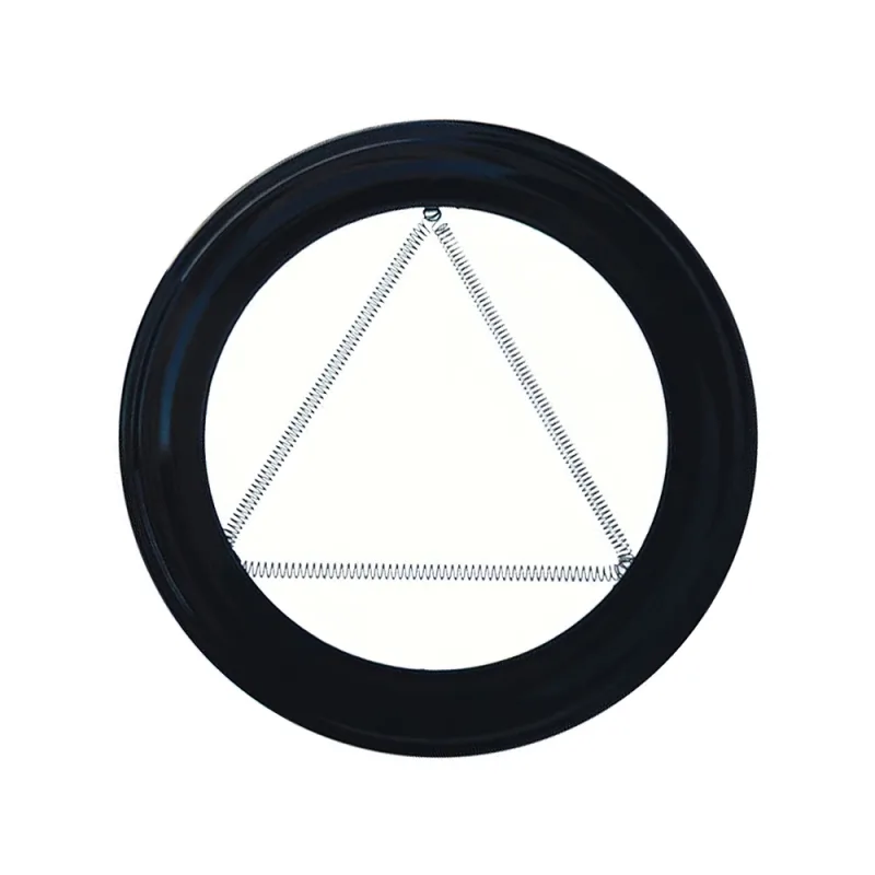 Wolfpack 22013290 - Plafon Embellecedor, Estufa Pellet, Vitrificado, Negro, 80 mm