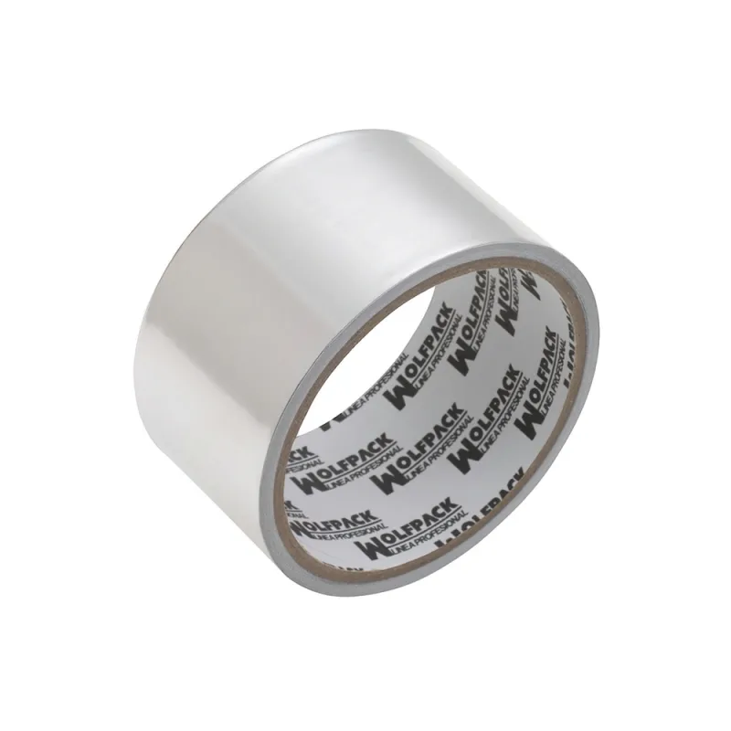 Wolfpack 14060124 Cinta Adhesiva Aluminio 48 mm. x 45 m. 66 micras