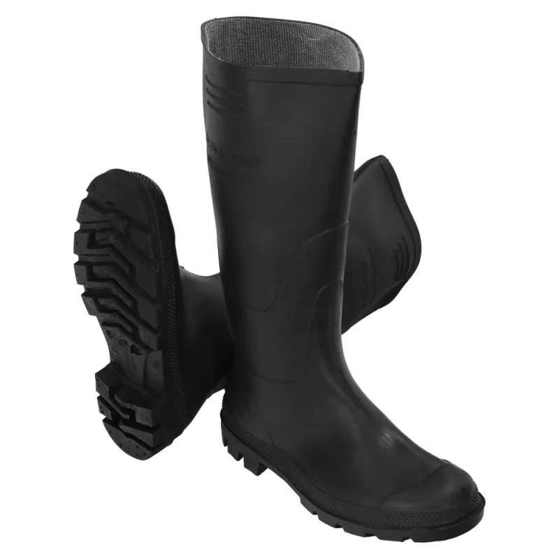 WOLFPACK LINEA PROFESIONAL - Botas Goma Altas Negras Nº 42 (Par)