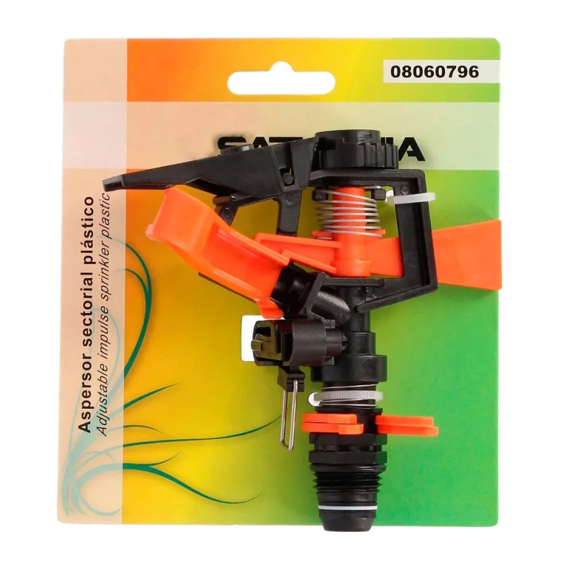 Aspersor Riego Regulable Sectorial Plastico Toma 1/2"" Fabricado En plastico, Riego De Jardines/Cesped