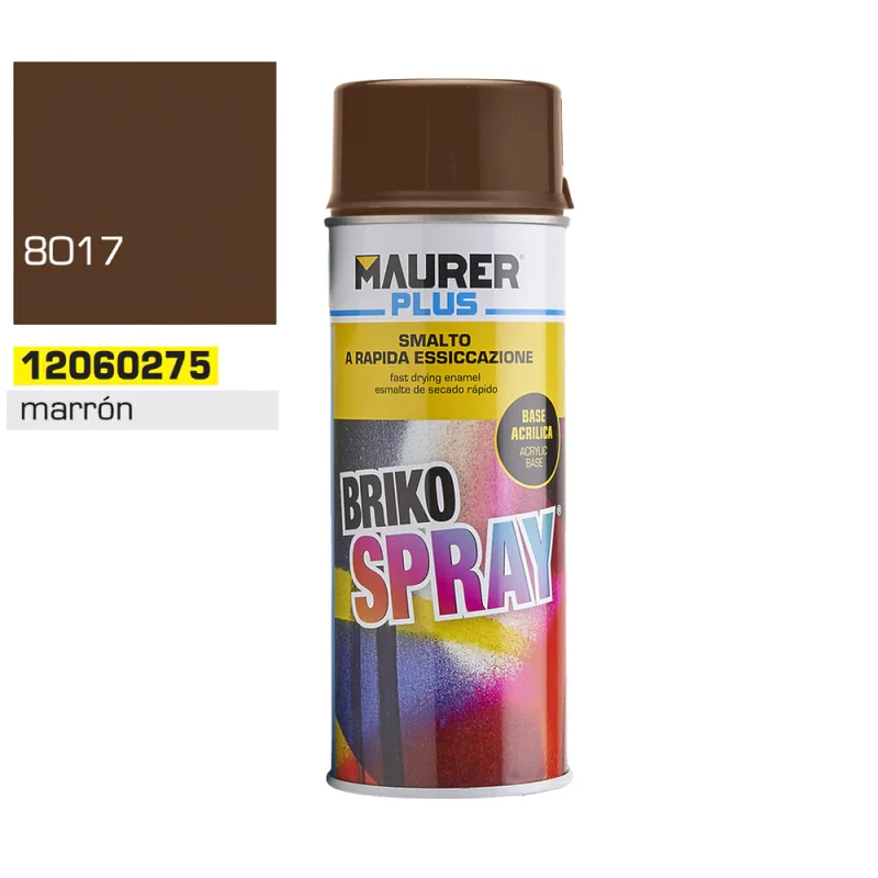 MAURER - Spray Pintura Marron Chocolate 400 ml.