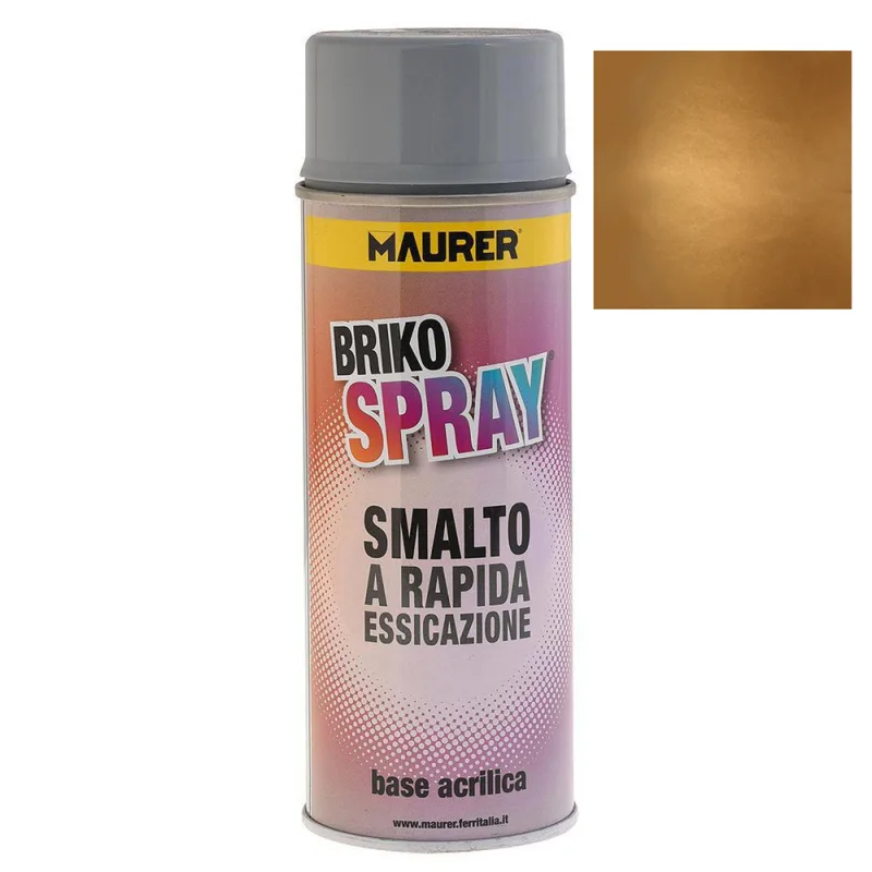 MAURER - Spray Pintura Laton 400 ml, El embalaje puede variar