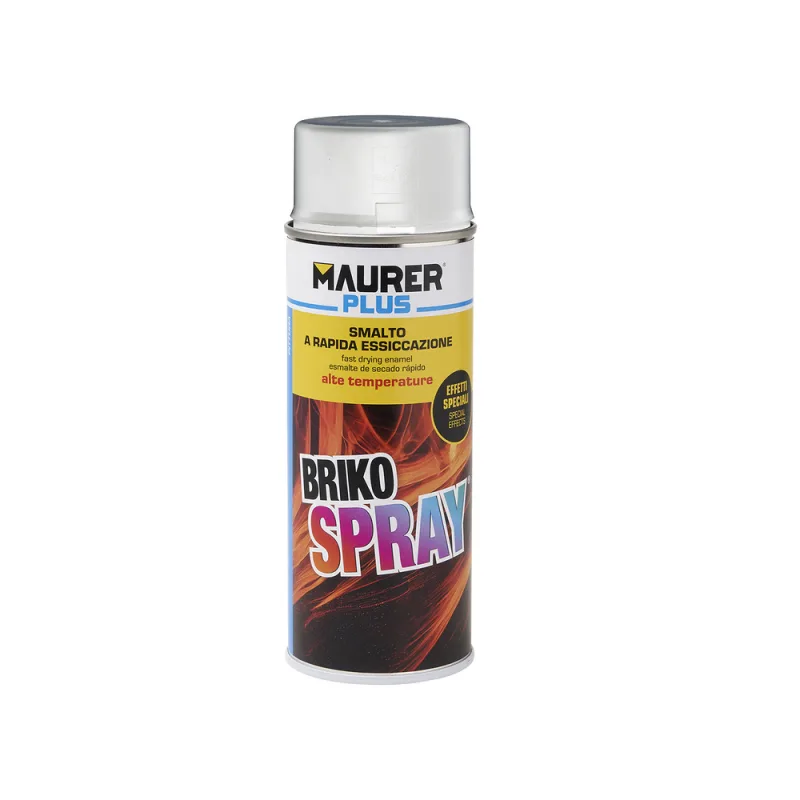 MAURER - Spray Pintura Resistente Altas Temperaturas Blanco 400 ml.