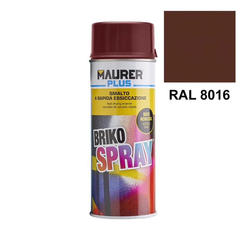 Maurer 12060249 Spray Pintura Caoba (Mogamo) 400 ml.