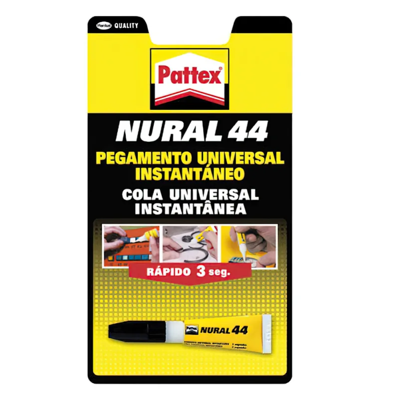 Pattex Nural 44 Pegamento Universal Instantáneo (secado 3 min) 3gr