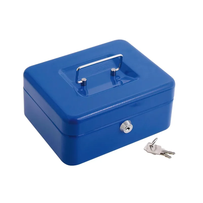 WOLFPACK LINEA PROFESIONAL Caja Caudales Wolfpack Pintada Nº 2 200x155 mm. Con Bandeja Interior