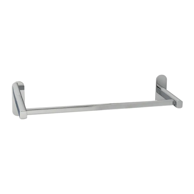 MAURER Toallero Barra 60 cm. Color INOX con Efecto Espejo, Autoadhesivo Resistente, Porta Toallas, Toallero Adhesivo Pared/Mueble