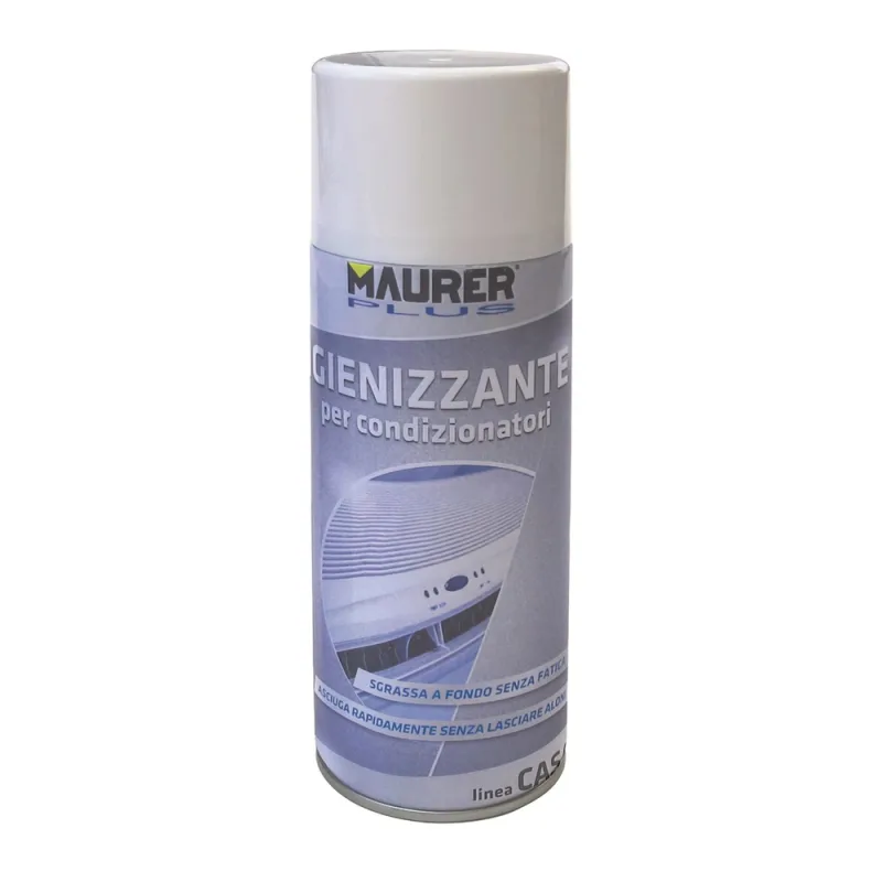 MAURER Spray Higienizador Aire Acondicionado 400 ml, Aqua, Multicolor, Unica, 400
