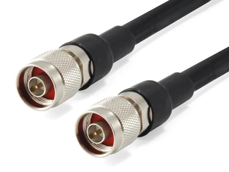 LevelOne Wentronic 400 - Cable de antena (conector N a conector N, 1 m)