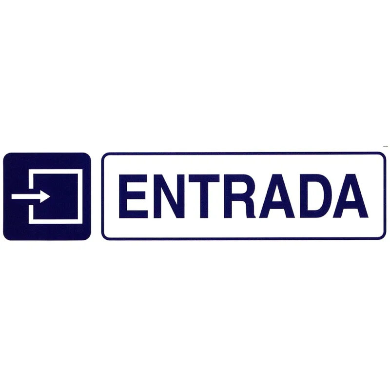 WOLFPACK LINEA PROFESIONAL - Rotulo Adhesivo 250x63 mm. Entrada