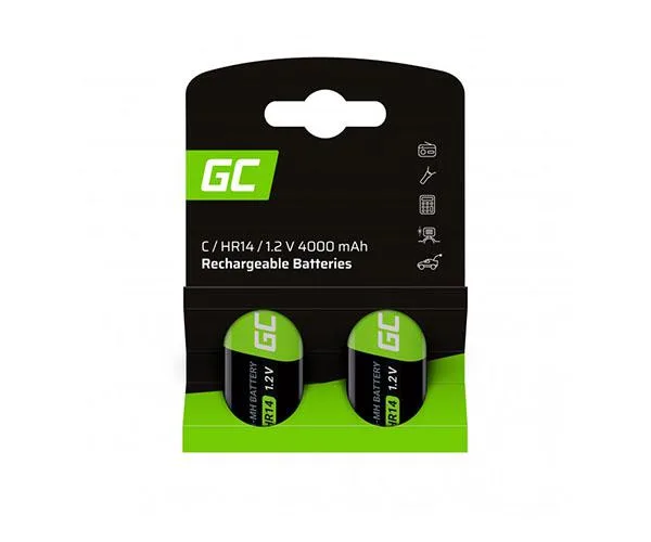 Green Cell GR13 pila doméstica Batería recargable C Níquel-metal hidruro (NiMH)