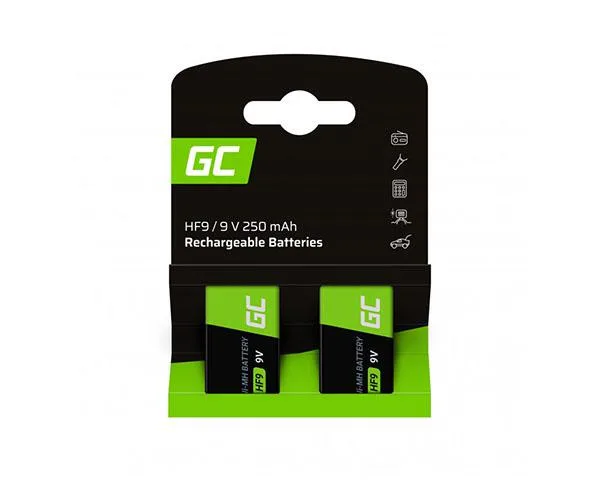 Green Cell GR18 pila doméstica Batería recargable 9V Níquel-metal hidruro (NiMH)