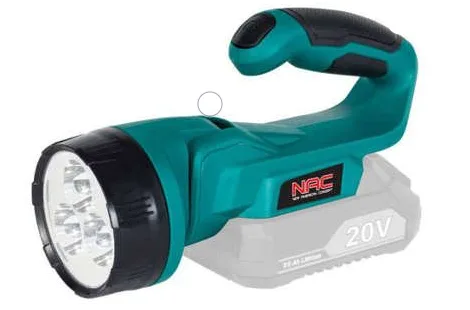 NAC Luz de taller con batería 20 V 260 lm Ángulo de haz 120 grados sin batería