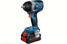 Bosch Professional 18V System atornillador de impacto a batería GDS 18V-750 C (incl. 2 baterías de 5,0 Ah, cargador GAL 18V-40, L-BOXX)