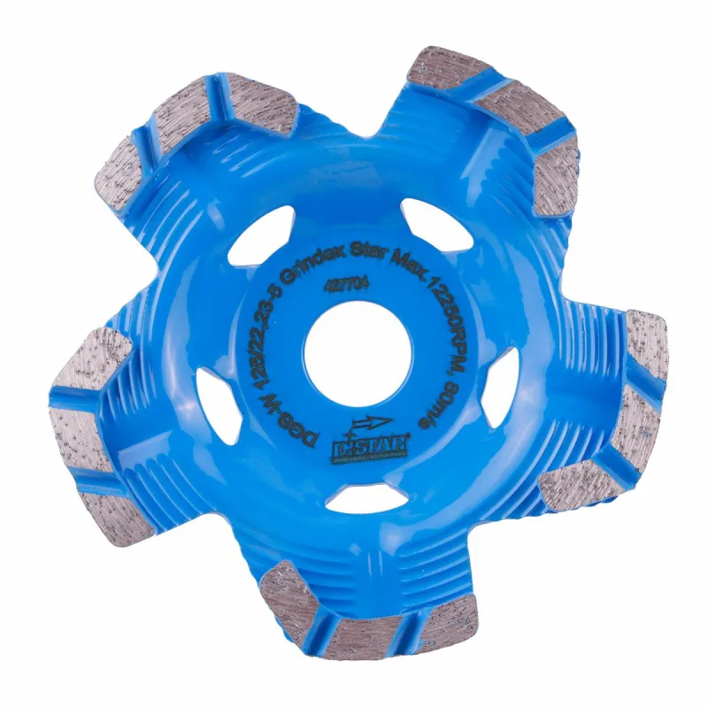 Distar tarcza garnkowa grindex star 125 x 22,23mm