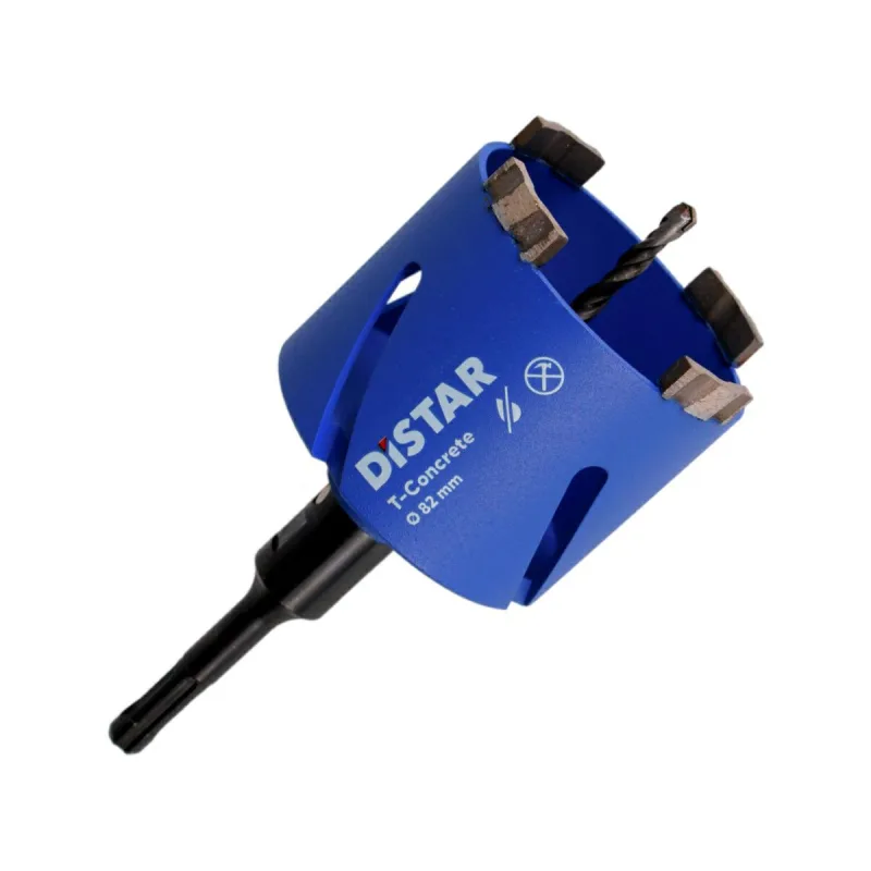 distar Diamante corona de perforación hueca, - Adaptador SDS Plus magnético, corona, corona de perforación, corona de diamante, lata broca, orificio - Broca, núcleo, núcleo Corona de perforación, enchufe broca, Laser geschweisst.