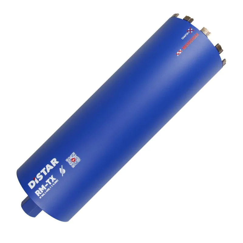 Distar korona diamentowa rm-tx 1 1/4" 162mm x 450mm na sucho