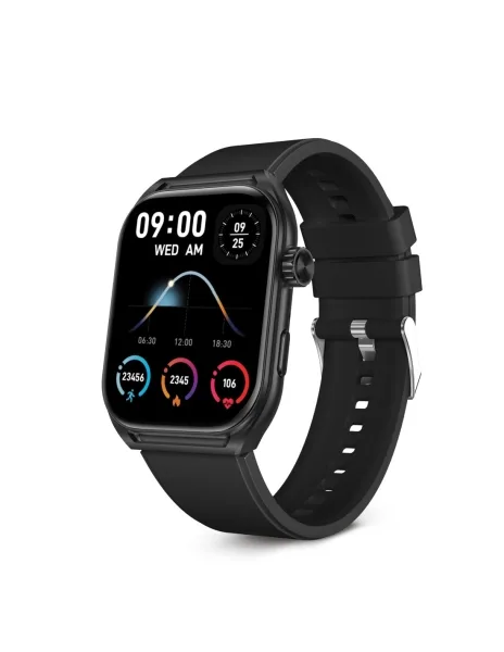 Ksix urban move smartwatch - pantalla amoled 2,06? amoled - autonomia hasta 5 dias - modos deporte y salud, llamadas, asistentes de voz - ip67 - color negro
