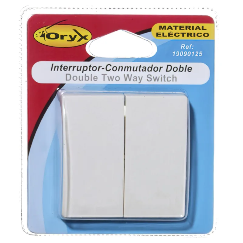 Interruptor / conmutador oryx doble (mecanismo)