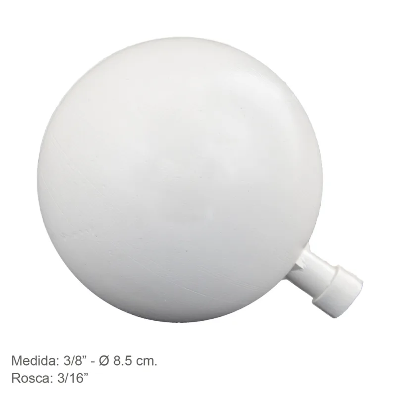 WOLFPACK LINEA PROFESIONAL Boya Plastico 3/8" x 8,5 Ø cm. Rosca 3/16"