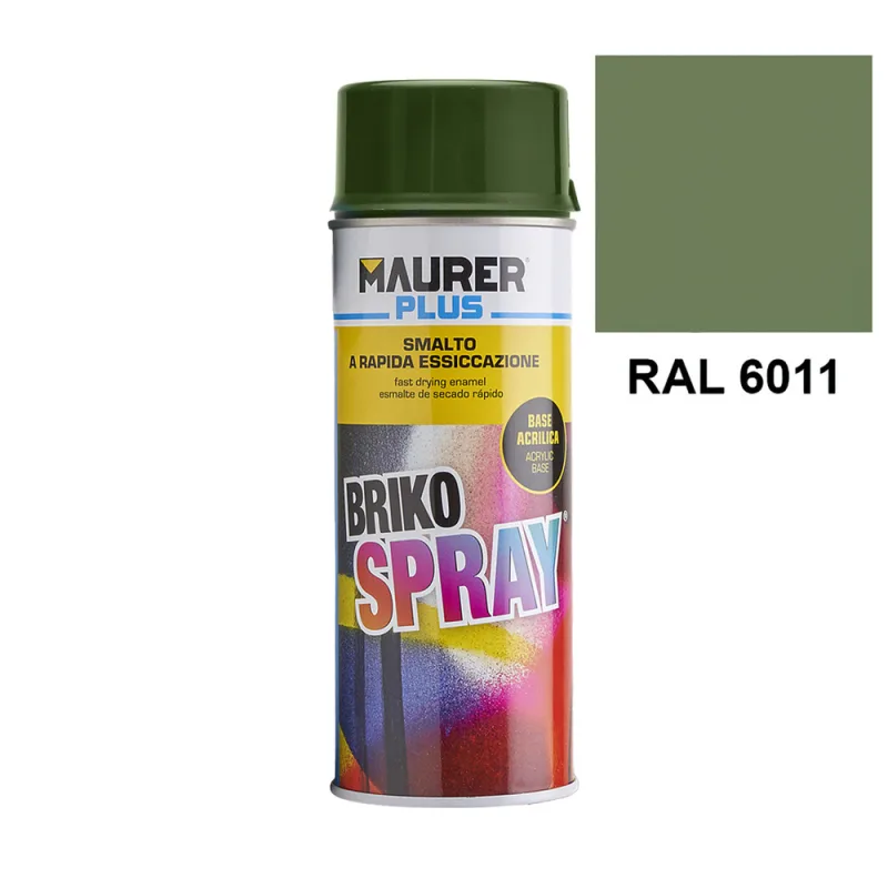 MAURER - Spray Pintura Verde Reseda 400 ml.