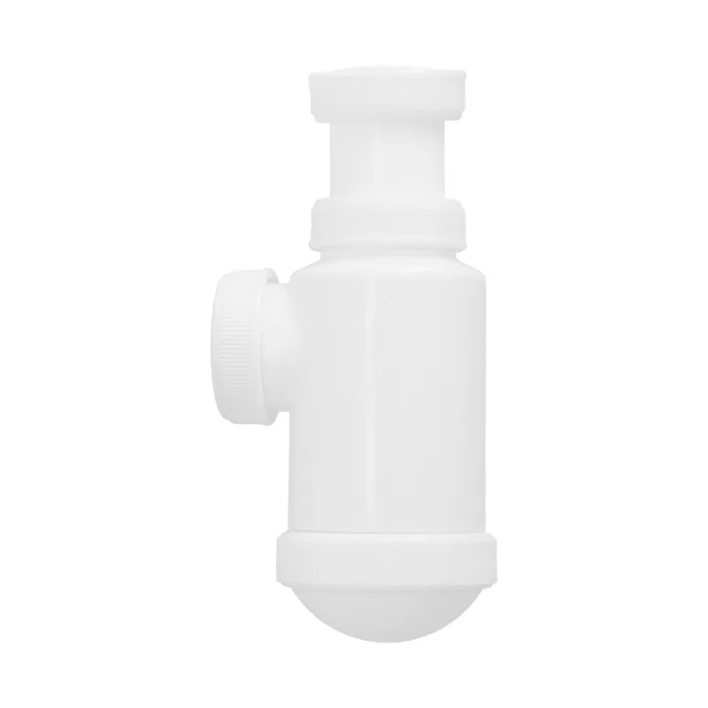 ABRISA 00000000 Sifon Botella Extensible 1 1/2 Tuerca Loca, Blanco