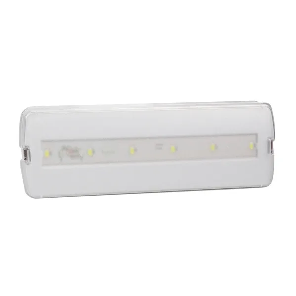 Luz emergencia thonet 3w 6500k bater.3 h auto-test 24x8,5x4 cm 240lm facil selec.permanenc
