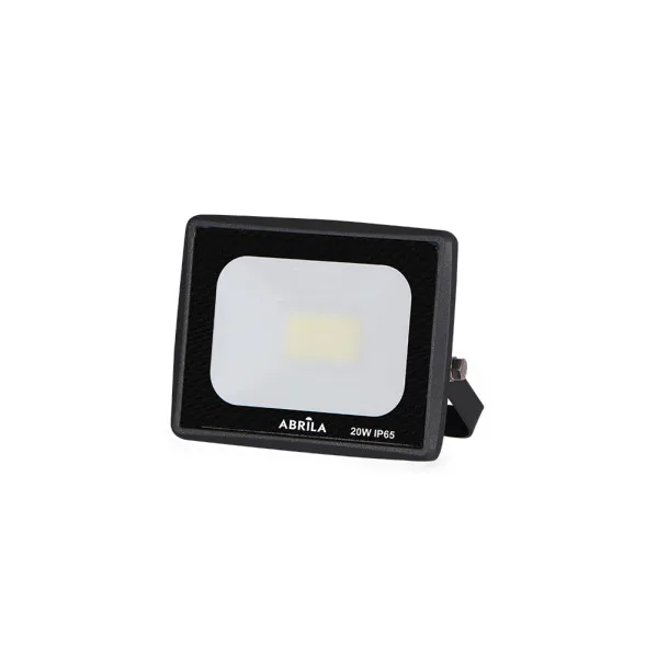 Proyector Zircon 20w 6500k Negro 2000lm 120º 10x12,5x2,3 Cm Ip66