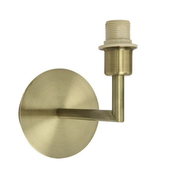 Arm. aplique zanco 1xe14 cuero 17x12x17,5 cm