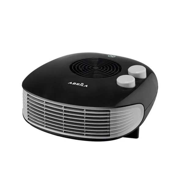 Termoventilador horizontal candil 2000w negro 3funciones termostato reg. piloto luminico 2potencias 10x24,5x26,5cm