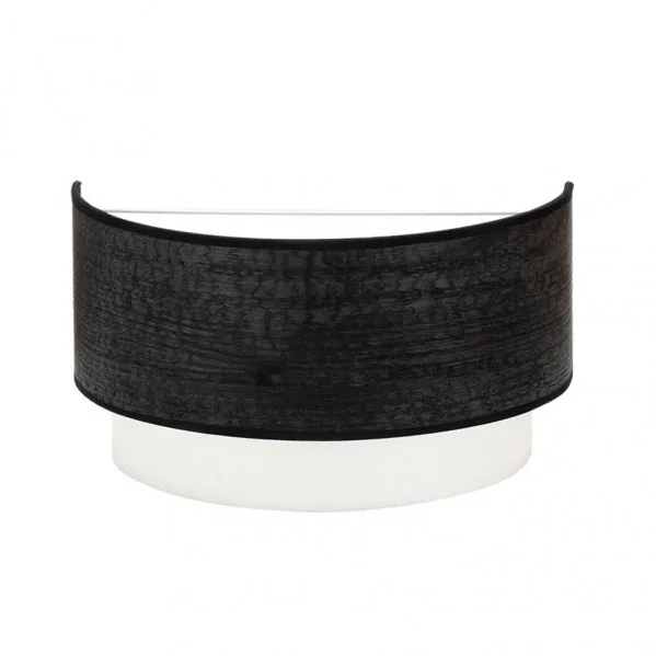 FABRILAMP Aplique de pared modelo Myriam en color Madera Negra