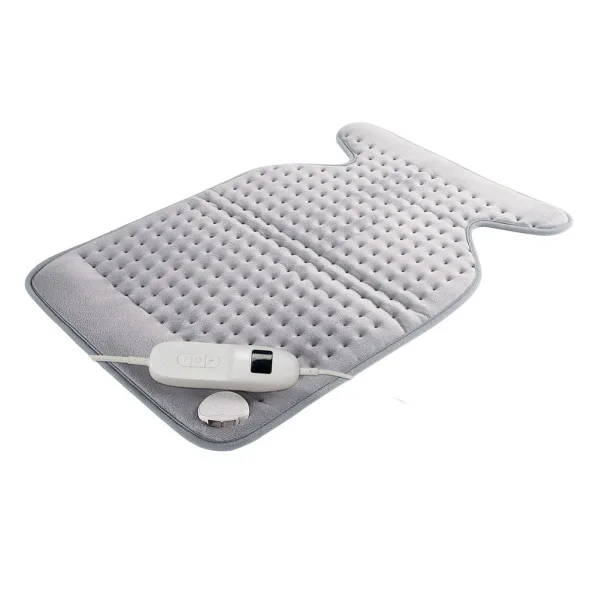 Almohadilla elect.vellon gris 100w 63x42cm 9niveles apagado automático desmontable y lavable