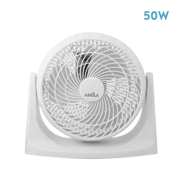 Ventilador sobremesa balboa blanco 3 vel.50w.3asp 26x28,5x26 cm