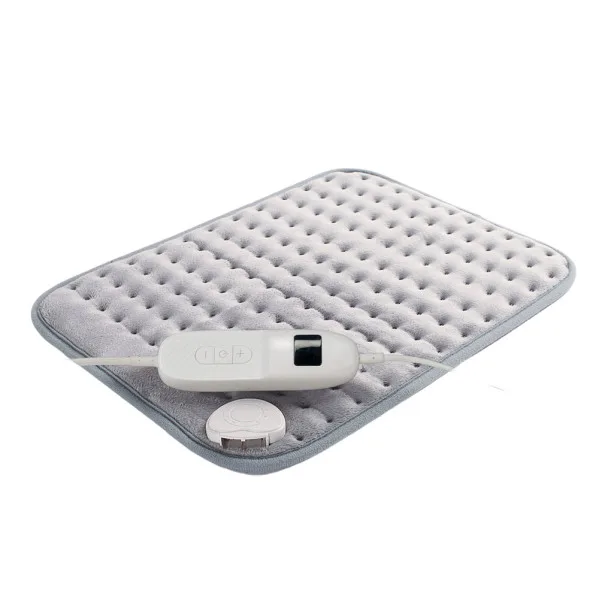 Almohadilla elect.vellon gris 100w 40x30cm 9niveles apagado automatico desmontable y lavable