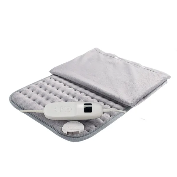 Almohadilla elect.vellon gris 100w 40x30cm c/cubierta 9niveles apagado automatico lavable