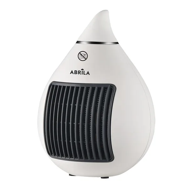 Termoventilador ceramico 1500w blanco/cromo 2funciones 2potencias termostato reg.antivuelco 26,5x18,5x18,5 cm