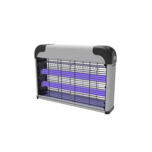 Mata insectos electrico diablo 20w 2xuv c/cadena alcance40m2 26,6x38,6x8,5cm facil de limpiar
