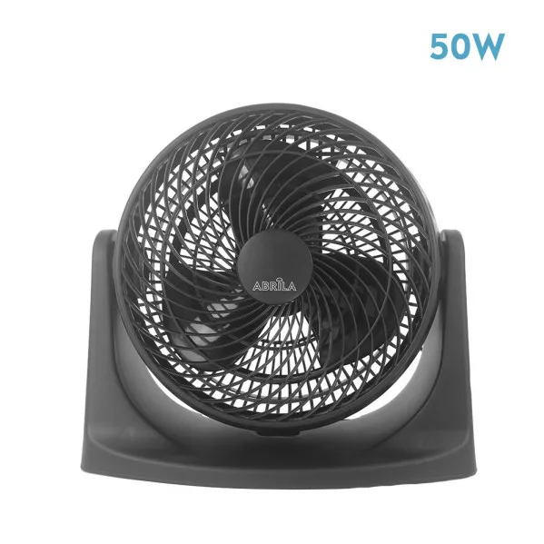 Ventilador Sobremesa Modelo Balboa Acabado Negro 50w 3aspas