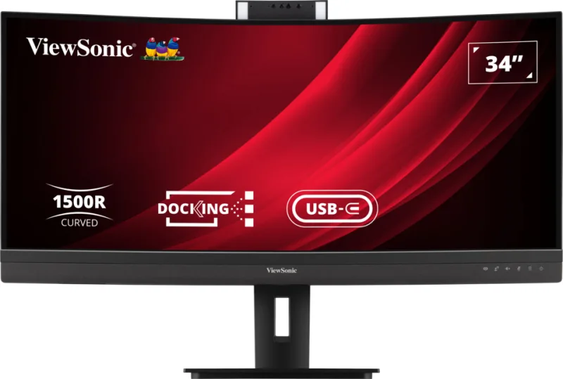 Viewsonic VG3457CV LED display 86,4 cm (34") 3440 x 1440 Pixeles UltraWide Quad HD Negro