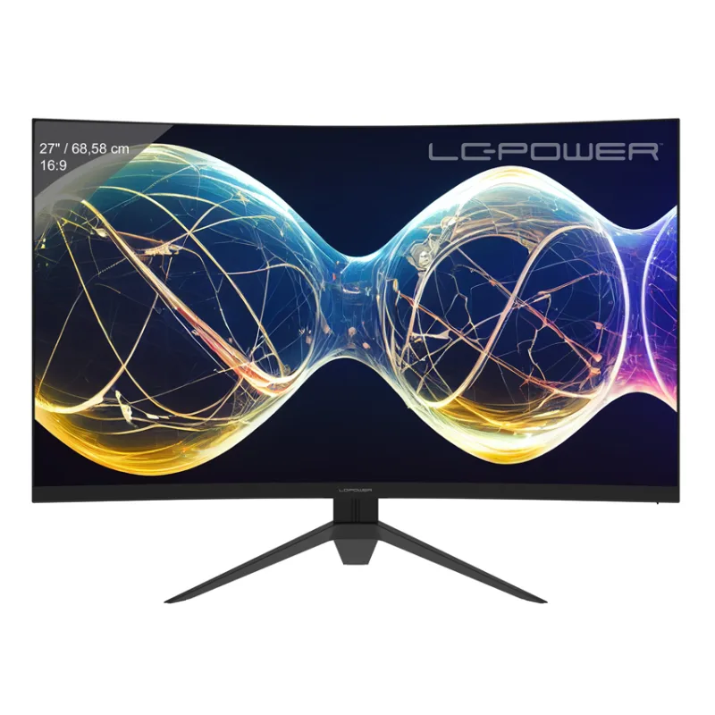 LC-Power LC-M27-FHD-165-C-V3 pantalla para PC 68,6 cm (27") 1920 x 1080 Pixeles Full HD LED Negro