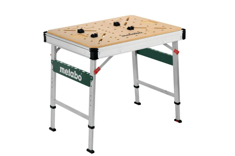 Metabo MWB 100 mesa para exterior Beige, Metálico Forma rectangular