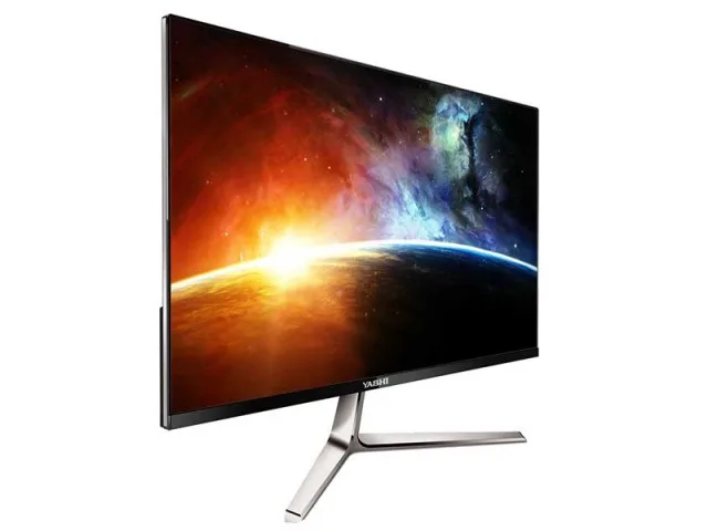 YASHI Pioneer pantalla para PC 61 cm (24") 1920 x 1080 Pixeles Full HD LED Negro, Plata