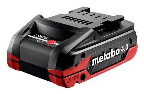 Metabo LiHDX 624974000 - Batería de Repuesto de 18 V - 4,0 Ah