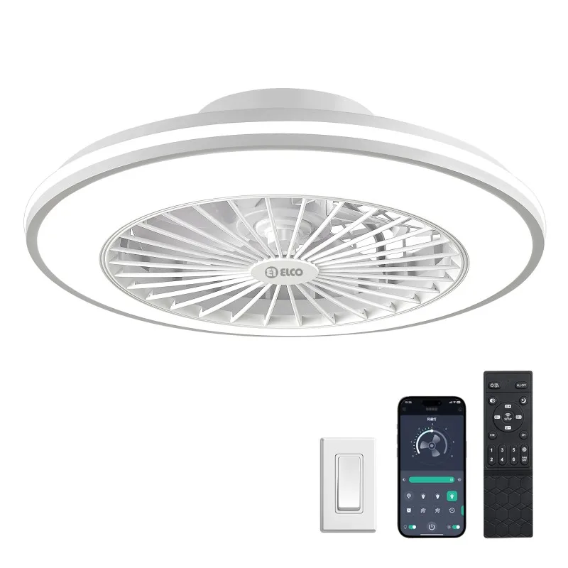 Ventilador de techo + luz - diametro 49cm 40w