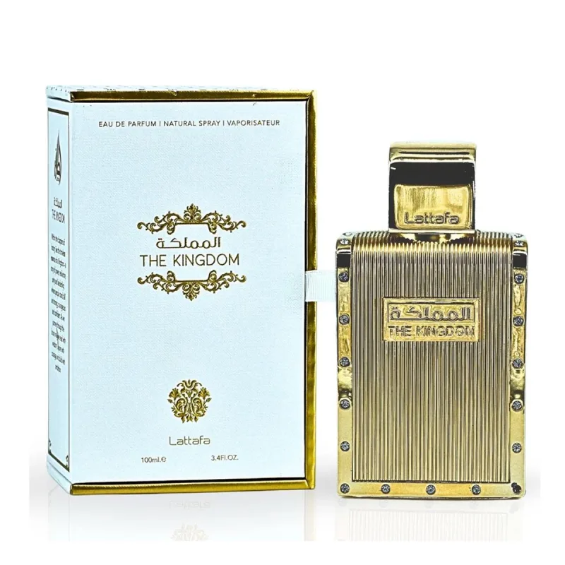 The Kingdom by Lattafa for Men - Spray EDP de 3.4 onzas