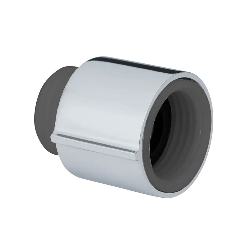 WENKO Regulador Watersaving, ajustable individualmente para ahorro de agua en la ducha, rosca universal interior y exterior de ½", ahorra entre 15%-60% de agua, plástico ABS resistente, cromado