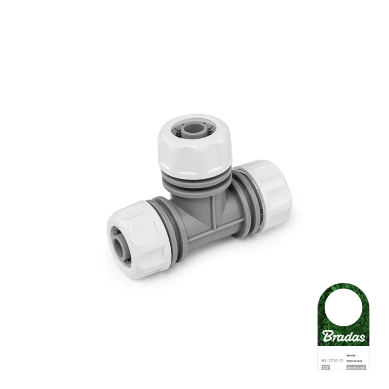 Trójnik do łączenia węży 1/2" /white line