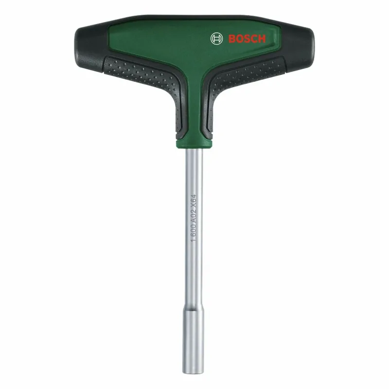 Bosch Destornillador con puntas y empuñadura en T (alto par, potente atorn.; par máx. 46 Nm; eje largo 100 mm; portapuntas magnético; empuñadura en T ergonómica)
