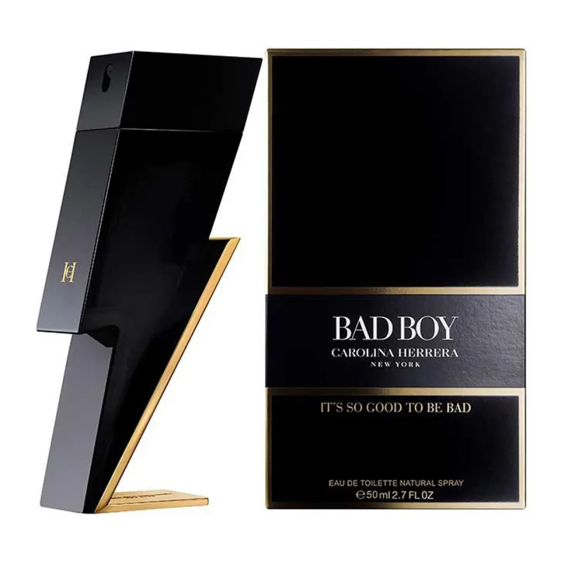 Carolina Herrera Bad Boy Edp Vapo, Black - 50 ml