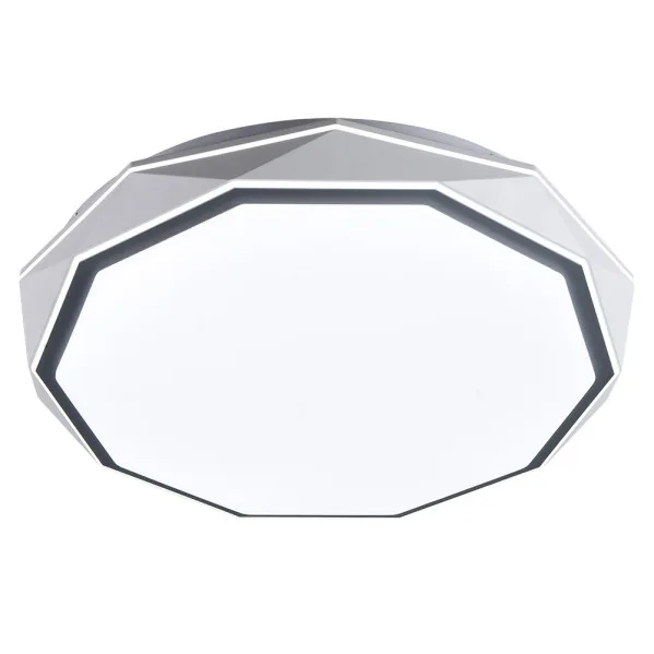 Plafon red.odiel gris 120w 3000-4000-6000k 7x50x50 cm 10200lm c/remoto